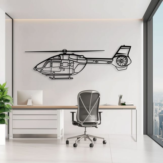 Airbus H145 Helicopter Wall Art - Image 2