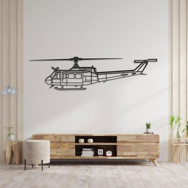 Bell UH-1 Iroquois / Huey Helicopter Wall Art - Image 3